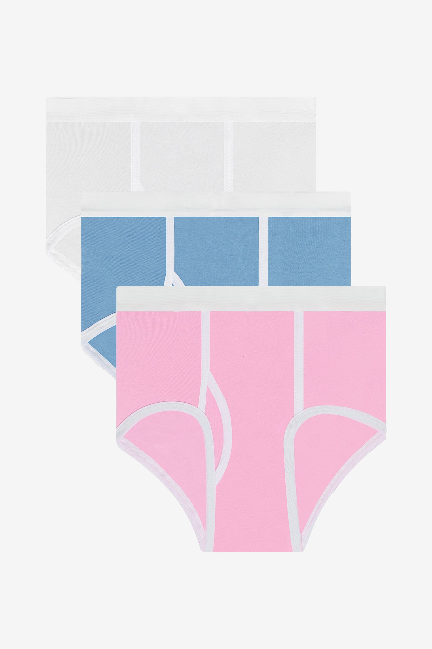 44015-3PK - 3-Pack Men's Baby Rib Brief