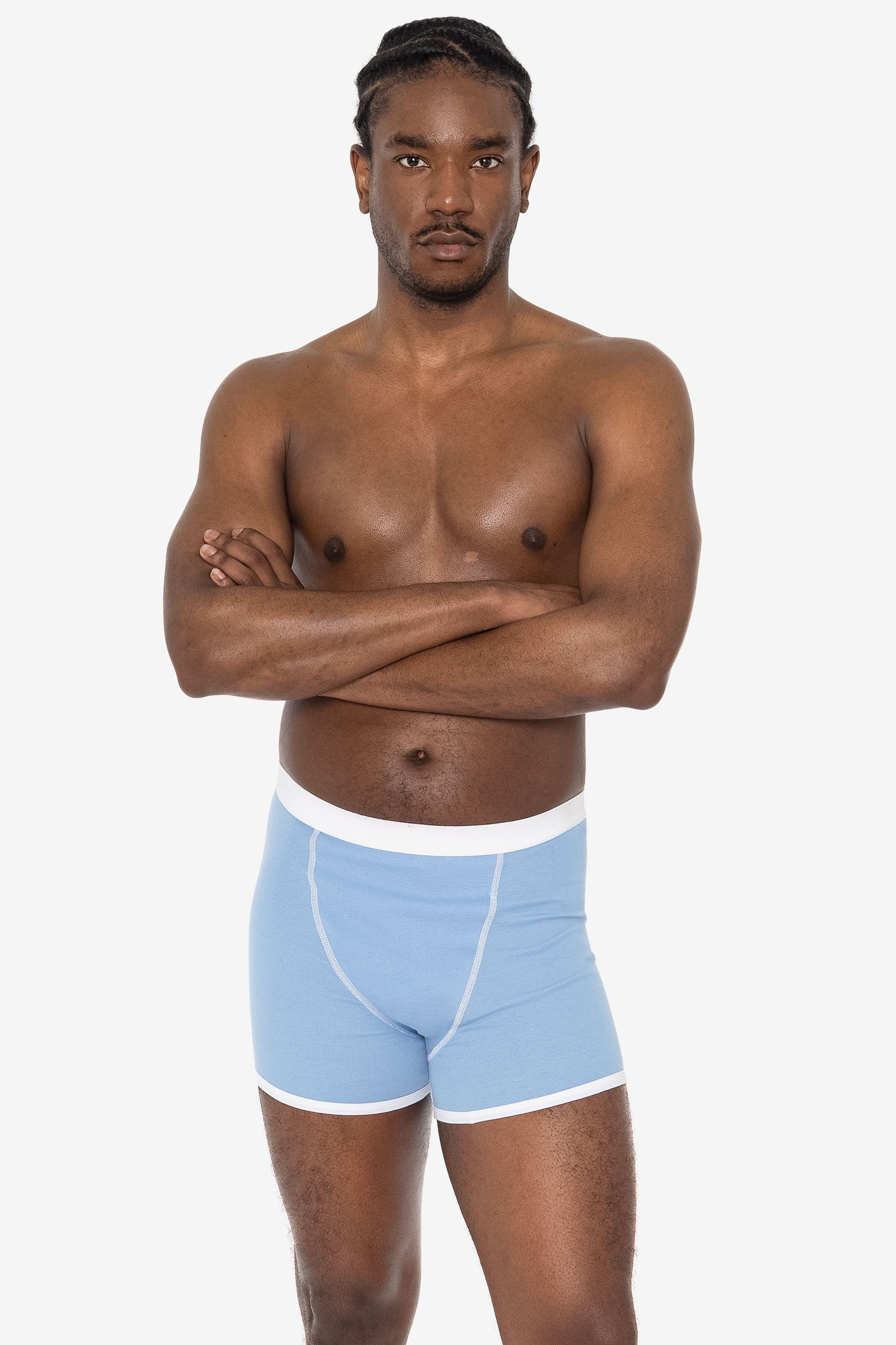 44043 - Men's Baby Rib Boxer Brief