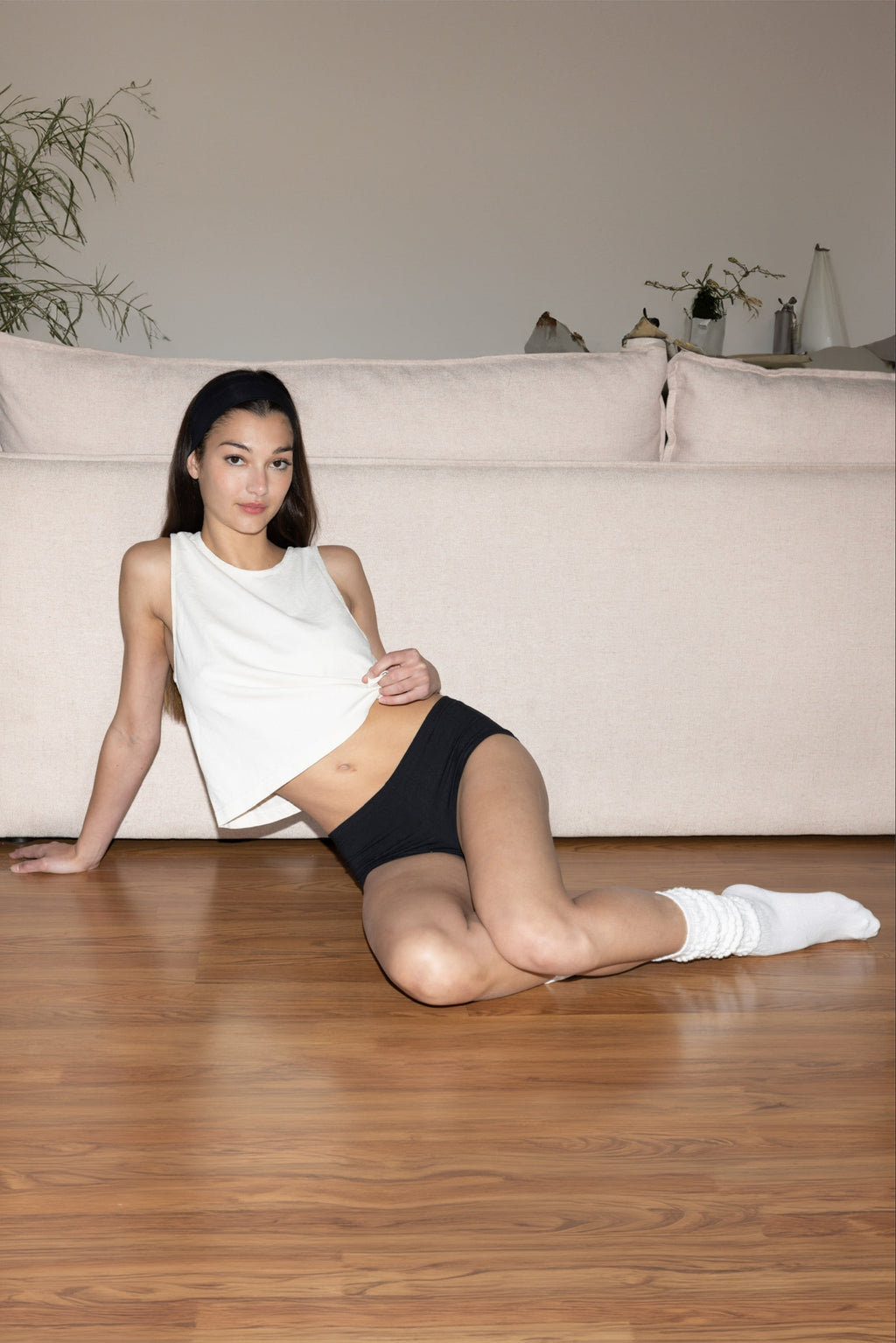 83001 - Cotton Spandex Jersey Hot Shorts